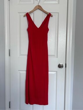 NWT J.Crew Crossback Ribbed Midi Dress